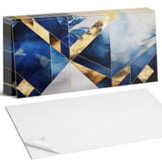 COLORAY Dekorativne vinilne samolepilne ploščice z geometrijskim potiskom v odtenkih 10x40x20 cm