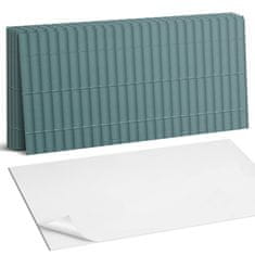 COLORAY Estetske vinilne stenske ploščice s potiskanimi vzporednimi navpičnimi črtami 6x60x30 cm