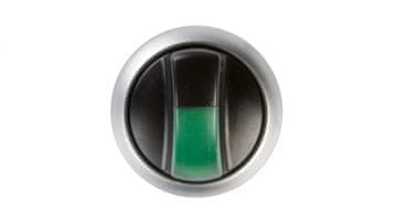 Eaton 3-pozicijski stikalni pogon, zelen, z osvetlitvijo ozadja, nepovratni M22-WRLK3-G 216847