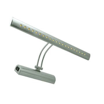 Ideus Nastavljiva kromirana stenska svetilka 40,5 cm 4W LED 4000K 354lm IP20 brena Ideus 03068