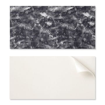 COLORAY Samolepilne vinilne ploščice - potiskan okrasni marmorni vzorec z žilami 10x40x20 cm