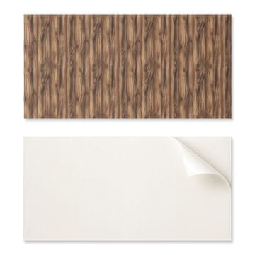 COLORAY Vinilne stenske ploščice za moderno notranjo opremo, vzorec imitacije lesa, 10x40x20 cm