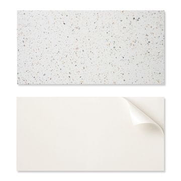 COLORAY Samolepilne PVC ploščice z motivom, idealnim za hodnik, vzorec kamna z delci 6x60x30 cm