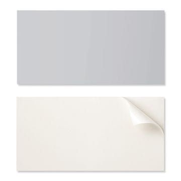 COLORAY Vinilna stenska plošča za moderno notranjo dekoracijo 120x60 cm sive barve