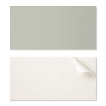 COLORAY Komplet PVC ploščic z vzorcem, samolepilnih, za spalnico, sivo-zelenih, 6x60x30 cm
