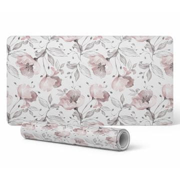 shumee Elegantna dekorativna podloga za pisalno mizo z vintage cvetličnim vzorcem 90x45 cm
