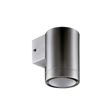 Ideus Zunanja vrtna stenska svetilka mat krom IP54 35W aster GU10 nerjaveče jeklo Ideus 03015