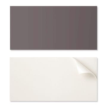 COLORAY Lepljena PVC plošča z motivom, idealna za hodnik 120x60 cm, rjava barva