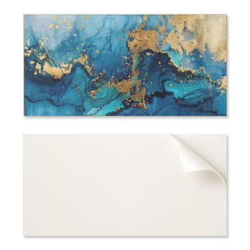 COLORAY Samolepilna vinilna dekorativna plošča s potiskom 100x50 cm abstraktni vodni vzorec