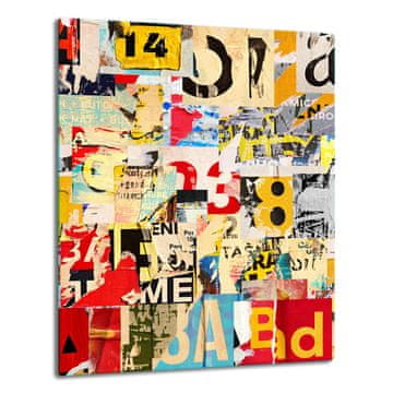 shumee Steklena plošča za pult 40x52 POP ART