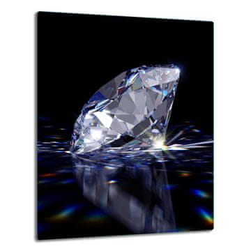 shumee Steklena plošča, pult, 40x52 diamant
