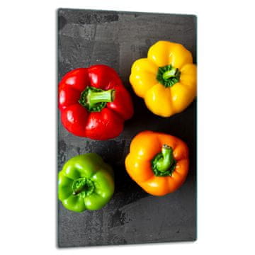 shumee Steklena plošča, pult, 30x52 paprika