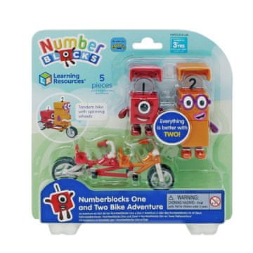 Learning Resources Kolesarske pustolovščine Numberblocks za enega in dva