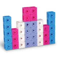 Learning Resources Komplet aktivnosti za zgodnjo matematiko MathLink Cubes - Fantasticals