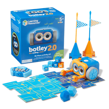 Learning Resources Botley 2.0, komplet aktivnosti za kodirnega robota