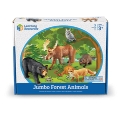 Learning Resources Jumbo gozdne živali - velike figure gozdnih živali
