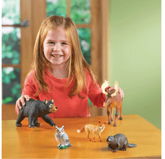 Learning Resources Jumbo gozdne živali - velike figure gozdnih živali