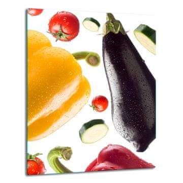 shumee Steklena plošča, pult 40x52 paprika