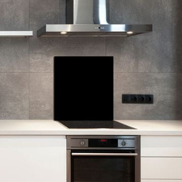 shumee Zaščitna steklena plošča 60x65 črna
