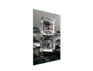 shumee Steklena deska za rezanje 35x52 Ice