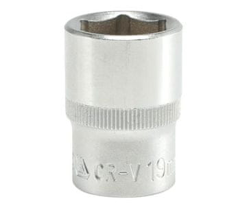 TOYA Yato nastavki 6K 1/2" kratki 19 mm