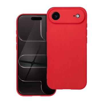 OEM Mehka torbica za iPhone 17 Air, rdeča