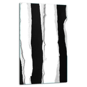 shumee Steklena plošča, pult, 30x52 zebra