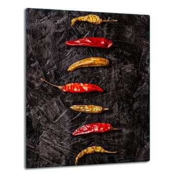 shumee Steklena plošča, pult 40x52 chili