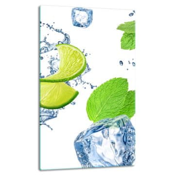 shumee Steklena plošča za pult 30x52 ICE
