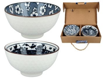 KOMPLET SKLED ZA SERVIRANJE PRIGRIZKOV KOMPLET PORCELANSKIH SKLED, 2 KOS