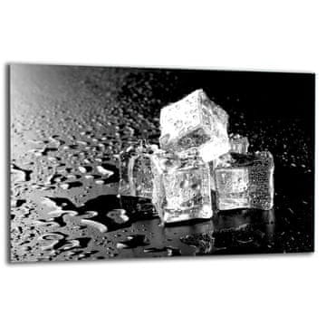shumee Steklena zaščitna plošča ZA štedilnik 80x52 ICE