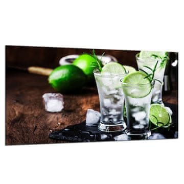 shumee Steklena zaščitna plošča ZA štedilnik 90X52 ICE