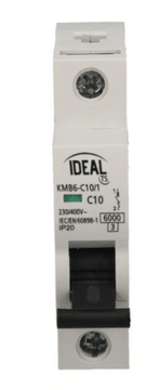 Kanlux Odklopnik 1P C 10A 6kA AC KMB6-C10/1 VDE 23145
