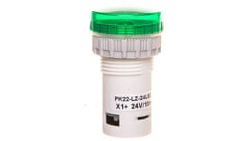 shumee Kompaktna zelena svetilka PK22-LZ-24-LED AC/DC