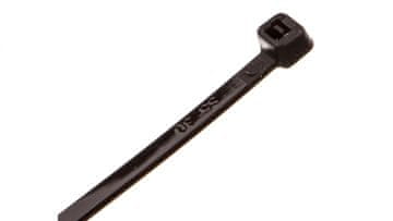 shumee Črna kabelska vezica OPK 3.6-300-C /100 kosov/