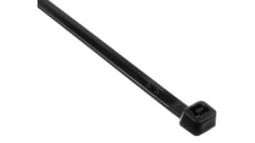 shumee Črna kabelska vezica OPK 4.8-160-C /100 kosov/