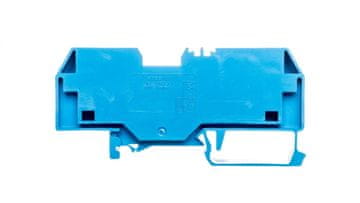 Wago 2-žilni konektor zbiralke 16 mm2 moder 283-904
