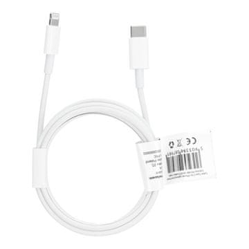OEM USB-C–Lightning kabel PD 2A 18 W, 2 m, C973, bel