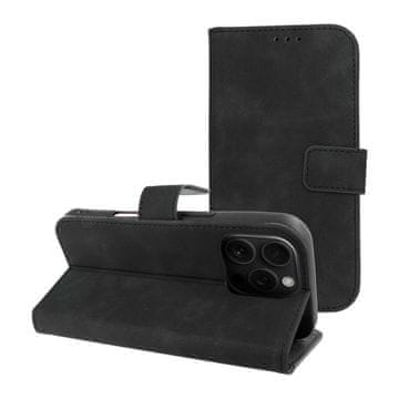 OEM TENDER Book etui za iPhone 16 Pro, črno