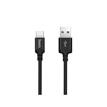 Hoco Kabel USB A na USB C Hoco 2A, 2 m, X14, črn