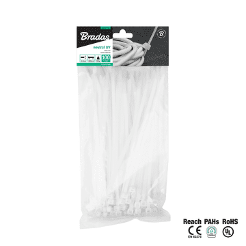 Bradas Bel plastični naglavni trak 2,5x160/100 kosov