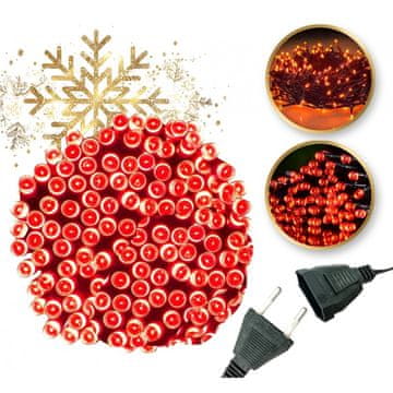 shumee Notranje/zunanje luči 100 LED rdeče LAMP01CZE