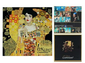 Carmani Steklen podstavek - G. Klimt, Adela (carmani)