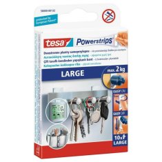TESA POWERSTRIPS VELIKI 10 kosov 2 kg / BELI