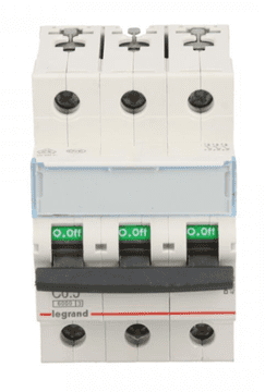 LEGRAND Odklopnik 3P C 0,5A 6kA AC 0 S303 TX3 403536