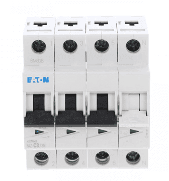 shumee Odklopnik 3P+N C 3A 15kA AC FAZ-C3/3N 278965