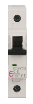 shumee Odklopnik 1P C 6A 10kA AC ETIMAT10 002131712