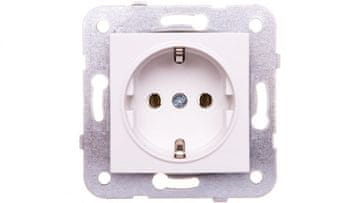 Panasonic Karre Schuko vtičnica, barva bela / 90963608
