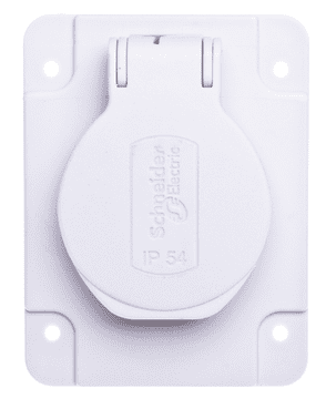 Schneider Fiksna vtičnica 3P 16A 230V siva IP54 PKS61G