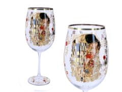 Carmani Kozarec za vino - G. Klimt, Poljub (carmani)